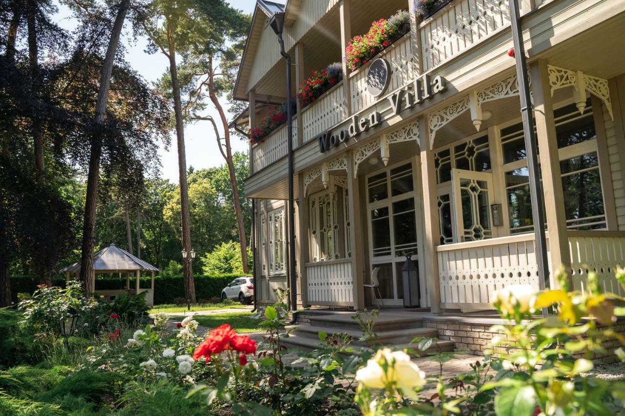 Wooden Villa Apartments Jūrkalne Exterior foto